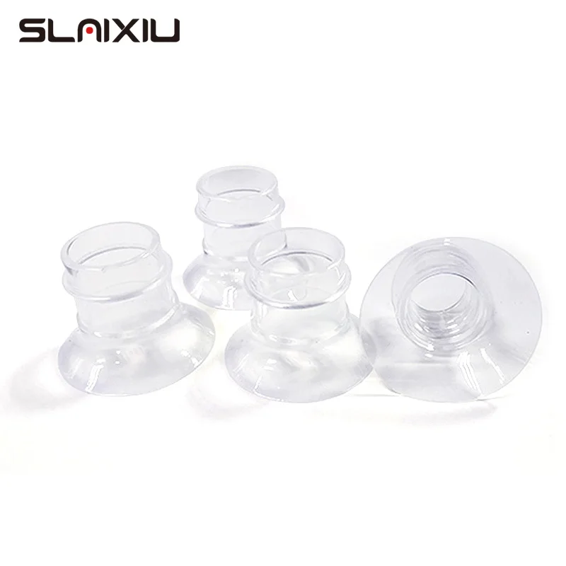 SLAIXIU 17/19/21/24 mm Breast Pump Accessories Horn Caliber Size Converter Milk Cup Caliber Adapter Small Nipple Horn Cover