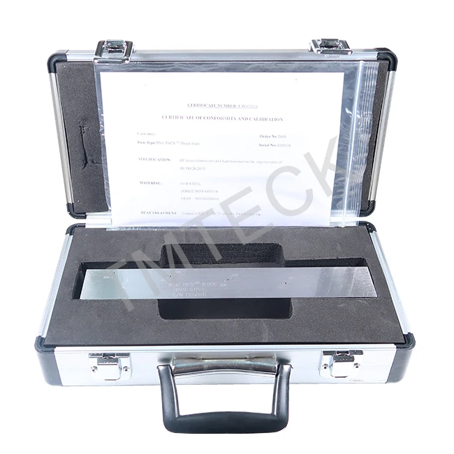 Mini Phased Array Calibration Standard (PACS) Block/test block 1018 steel ultrasonic test block