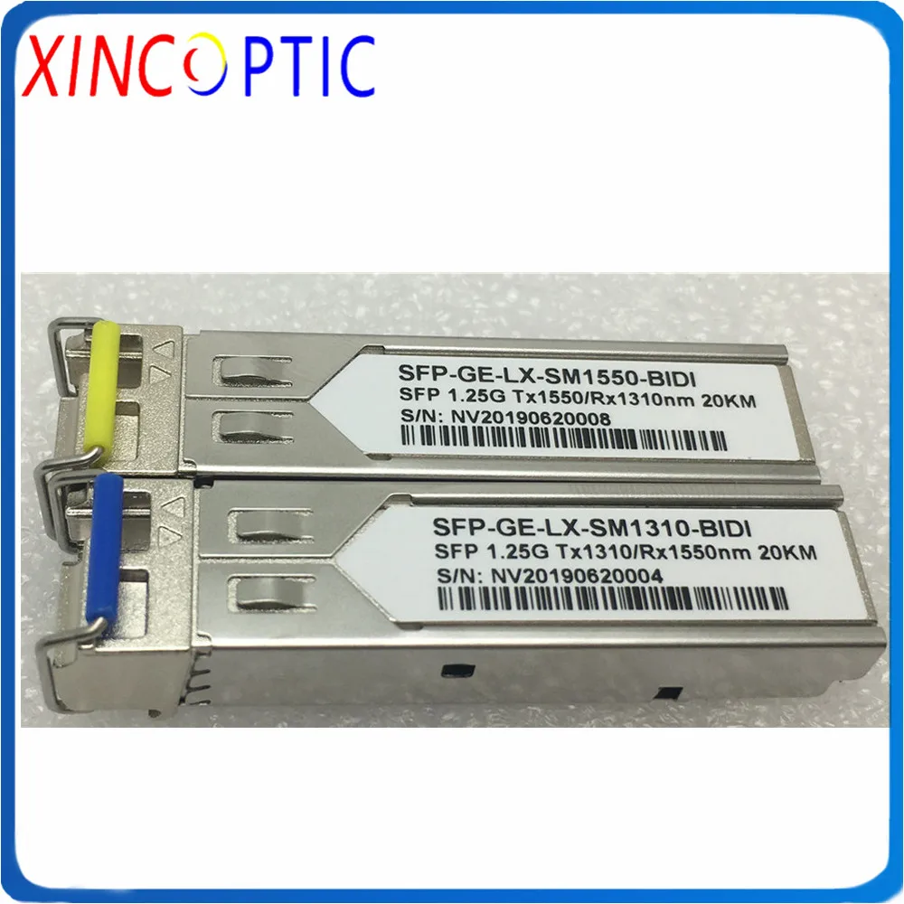 

1.25Gbps,20km,1310/1550,BIDI LC SFP Transciever,1.25G 1000BASE-FX WDM Single mode Single Fiber Simplex 20KM LC/SC SFP Module