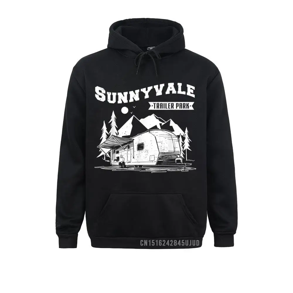 Funny Design Trailer Park Sunnyvale Lovers Design Pullover Hoodies 2021 New Winter Long Sleeve Men's Sweatshirts Hip Hop Hoods