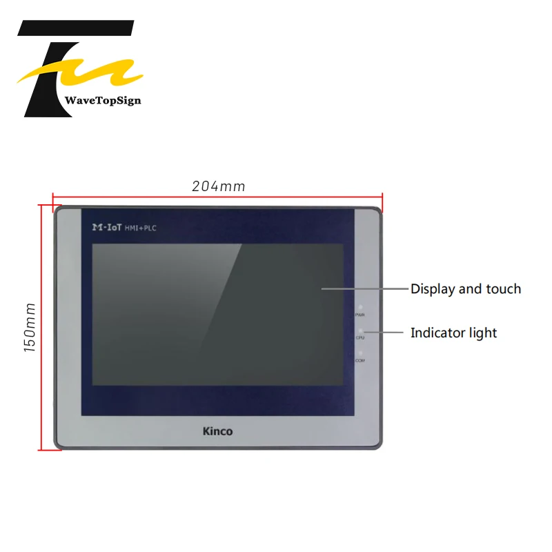 Kinco MK integrated M-IoT HMI and PLC series 7inch MK070E-33DT DC24V