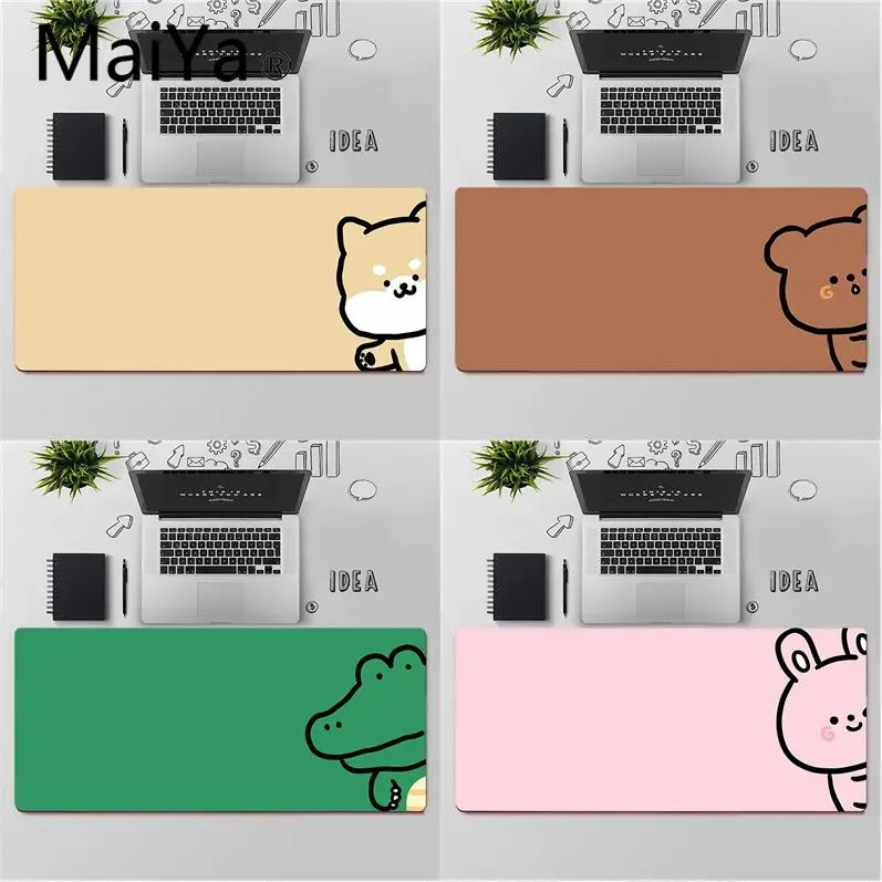 

Maiya Top Quality Cute Koala Dog Crocodile Bear Unique Desktop Pad Game Mousepad Free Shipping Large Mouse Pad Keyboards Mat