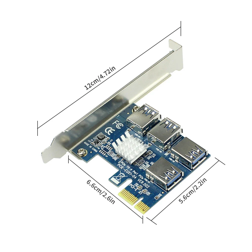 

PCI-E 1-4 PCI-E Экспресс-плата портативный компьютер USB настольные детали электронные аксессуары Майнинг