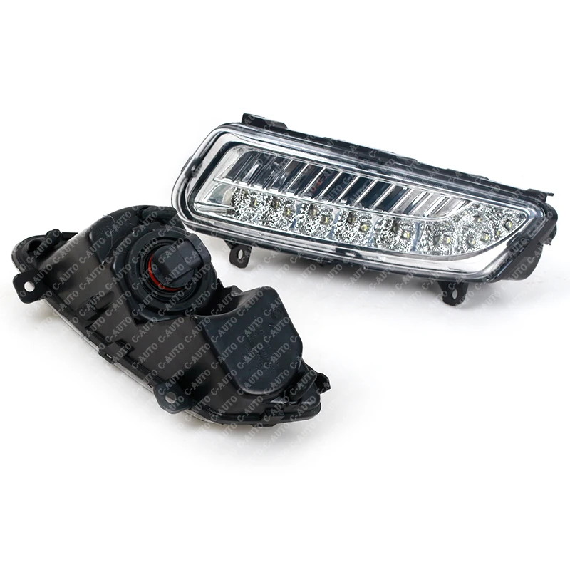 Car LED Front Fog Lamp DRL For VW Volkswagen Polo MK8 6R 2011 2012 2013  Front Bumper Lamp Light 6RD 941 699 6RD 941 700