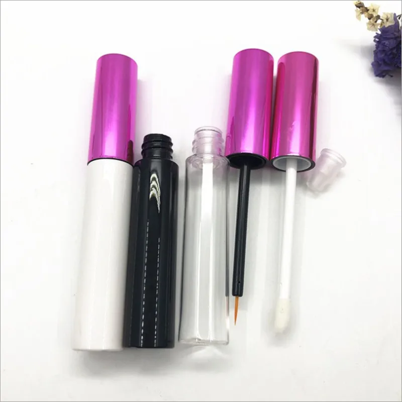 

10ml Cosmetic Lip Gloss Lip Glaze Eyeliner Tube Containers Makeup Lipstick Lip Balm Refillable Bottle Lipgloss Lip Oil Wand Tube