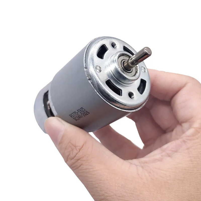 775 DC 12V-24V Double ball bearing Large Torque Double output shaft High Power Low Noise Hot Sale Electronic Component Motor image 6