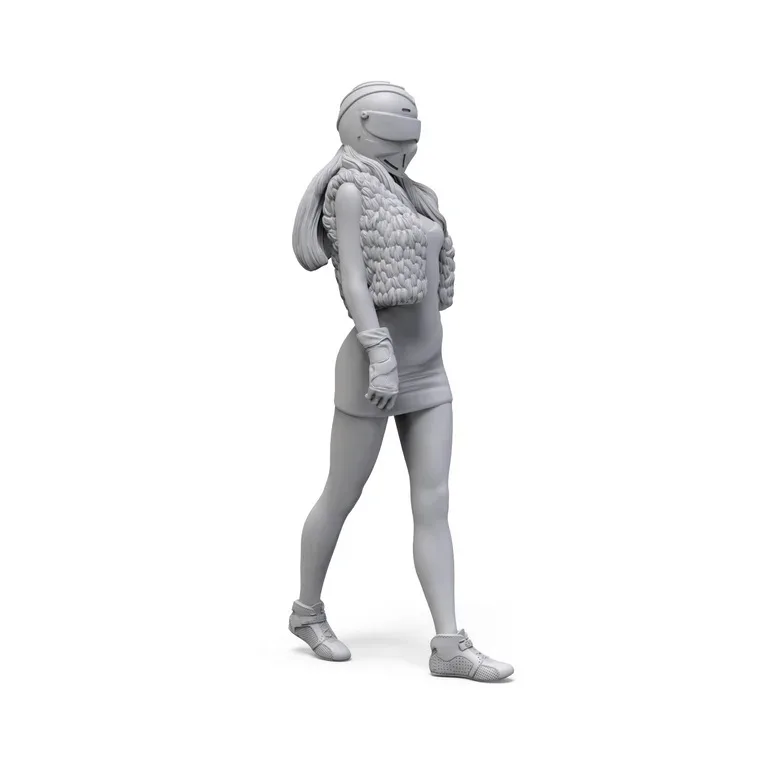 Figurine modèle GK en résine 1/35, kit non assemblé et non peint