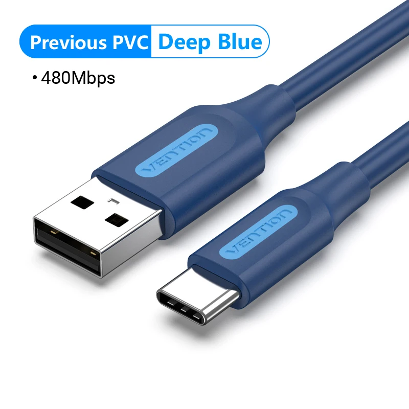 Vention USB Typ C Kabel 3A Schnellladung USB 3.0 Kabel für Samsung Galaxy S10 S9 Huawei P20 10 Pro Typ-C Datenladekabel