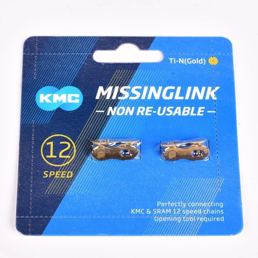 Original KMC Bicycle Missing Link 6/7/8/9/10/11/12 Speed Quick Magic Clasp Gold Silver Reusable For SHIMANO SRAM Bike Chains