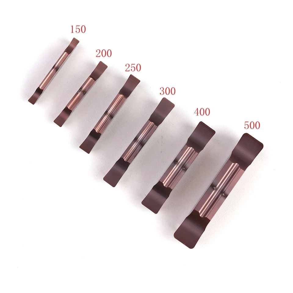 MGGN150 MGGN200 MGGN250 MGGN300 MGGN400 MGGN500 R L JM inserti in metallo duro di alta qualità inserti per scanalatura utensili per tornio in metallo CNC