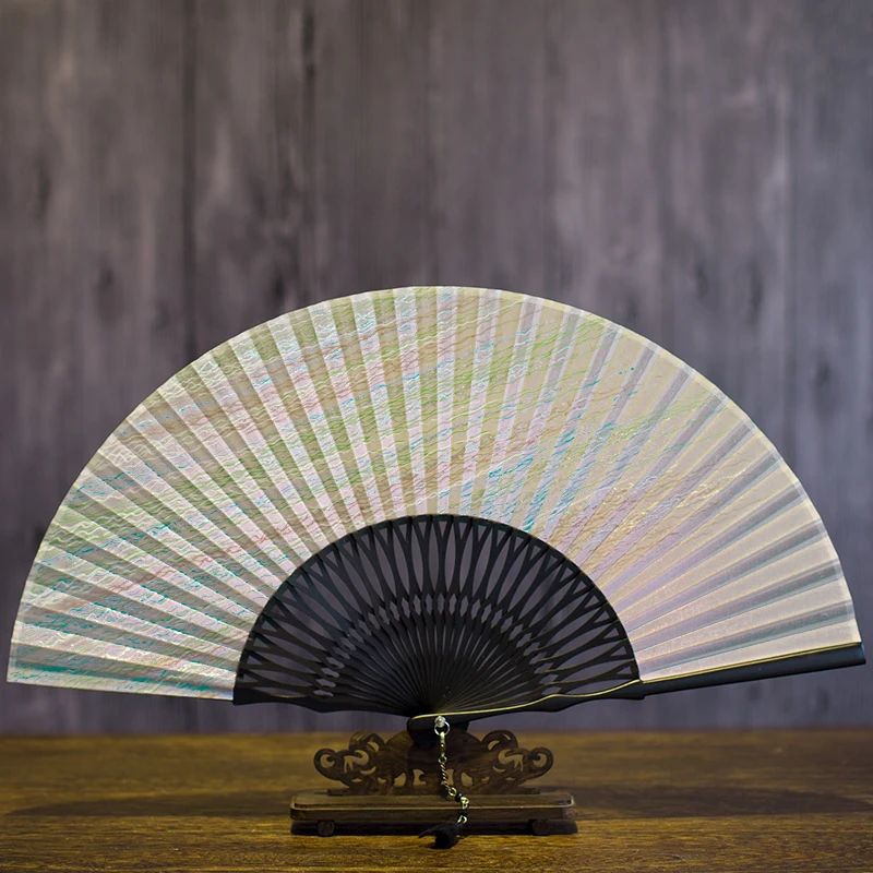 |Water ripple 】 Japanese fan fan and wind fan fan female male fan type