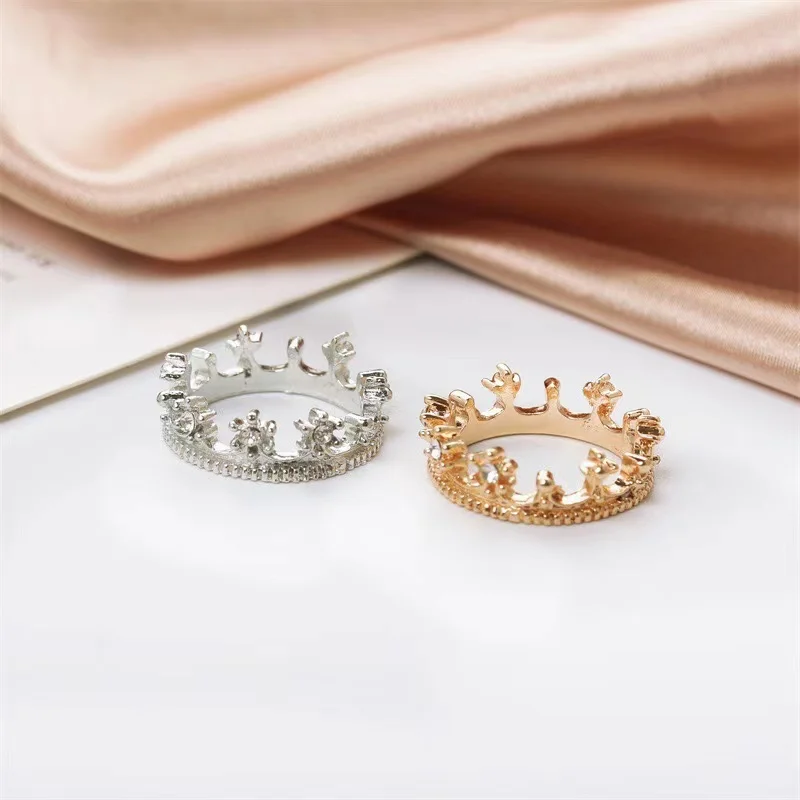 Vintage crown ring for women jewelry Punk Couple  rings on fingers slytherin steam anillo attack on titan Massive ring wholesale