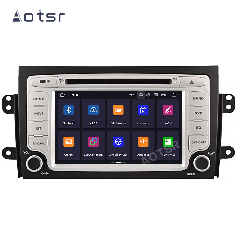 

AOTSR 2 Din Car Radio Coche Android 10 For Suzuki SX4 2006 - 2010 Central Multimedia Player GPS Navigation 2Din DSP Autoradio