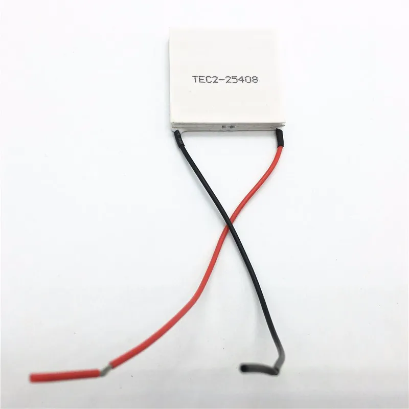 

2PCS Double-layer Semiconductor Refrigeration Sheet TEC2-25408 40 * 40MM 12V8A Temperature Difference 80 Degrees