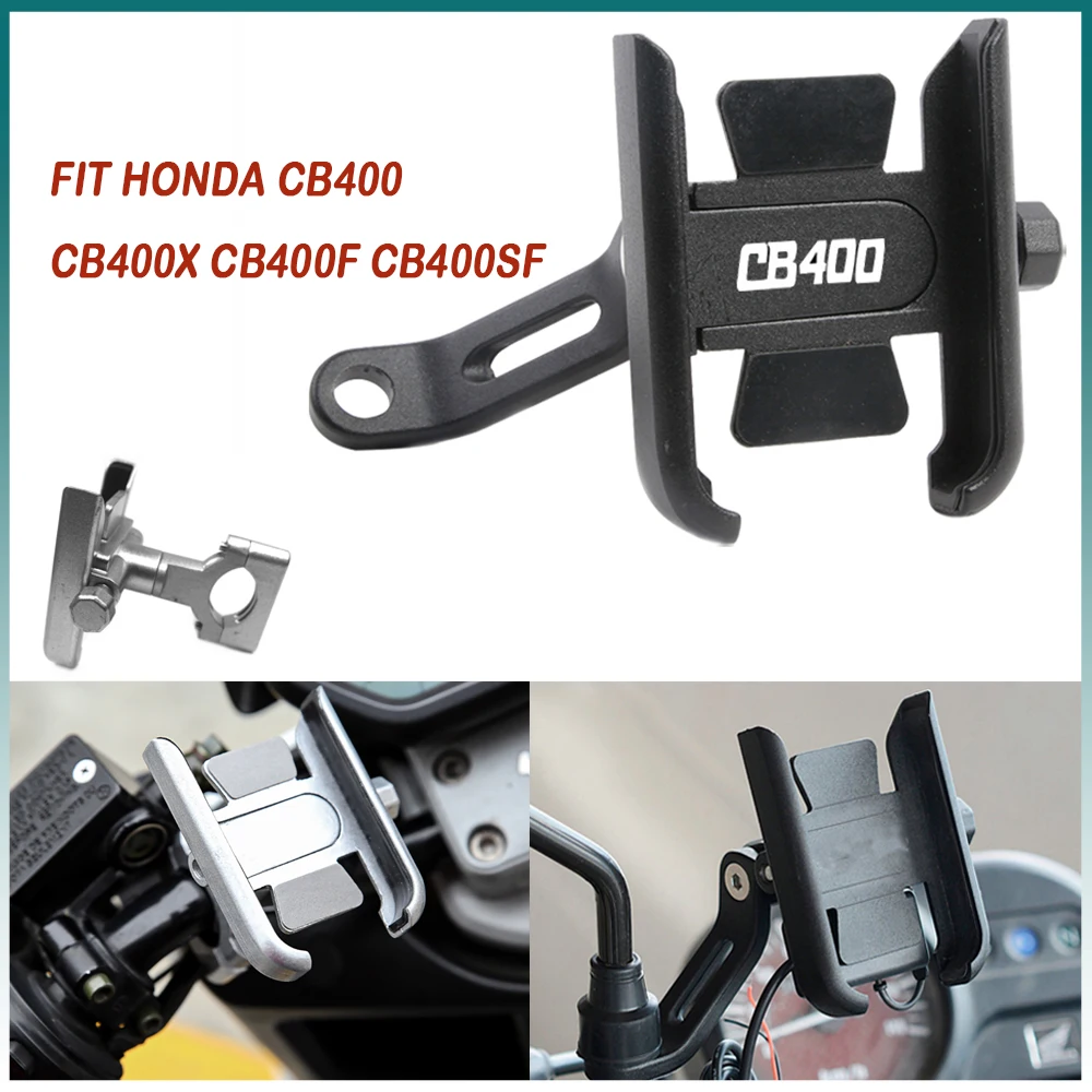 

For HONDA CB400 CB400X CB400F CB400SF Handlebar Mobile Phone Holder GPS stand bracket Motorcycle accessories