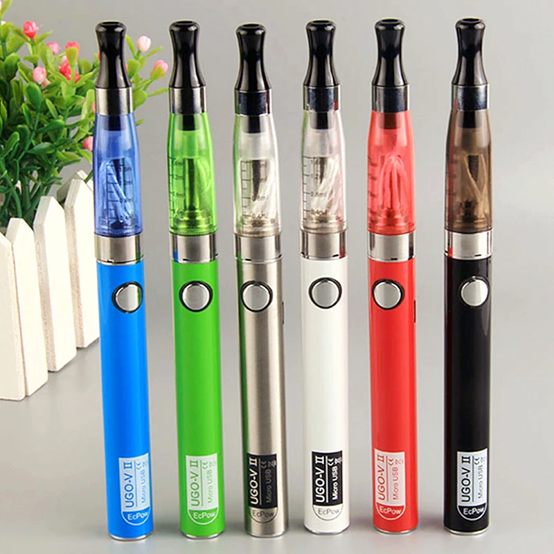 5 Sets Ugo-V2 650mAh/900mAh Battery Elronic Cigarette With Ego Ce4 Vaporizer Atomizer UGO Vape Kit