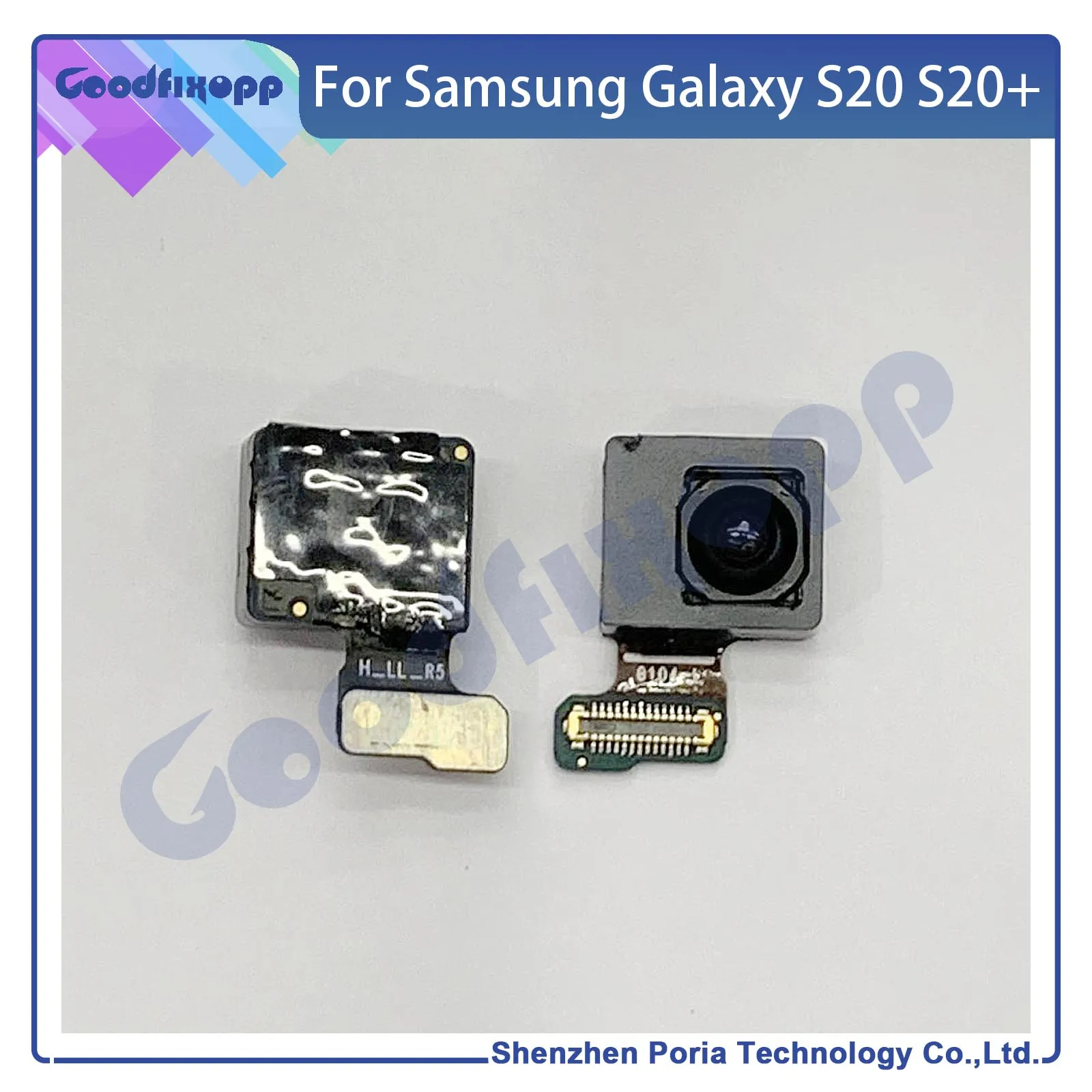 100% Tested High Qual For Samsung Galaxy S20 S20+ SM-G985 Phone Camera Modules Front Camera Module Small Camera Replacement