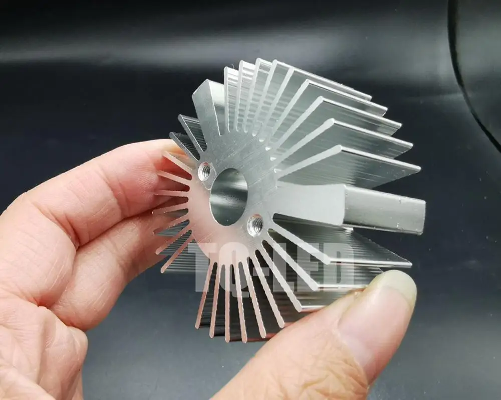 53Mm Aluminium Radiator 3W 5W 9W High Power Led Downlight Heatsink