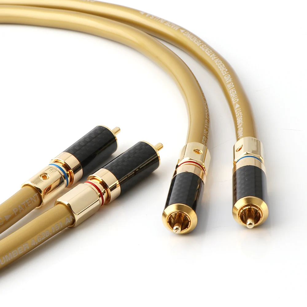 

CARDAS top class 5-C OCC fever audio cable signal cable double lotus RCA tube amplifier CD power amplifier cable