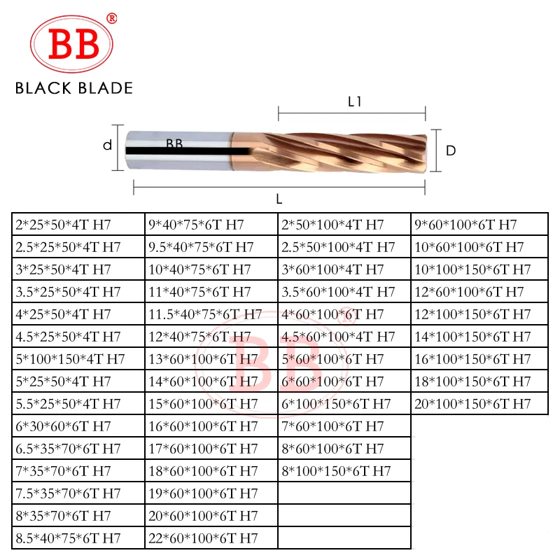 Imagem -03 - Máquina de Carboneto de Tolerância Reamer Revestido Reta Flauta h7 Chucking Aço Endurecido Cortador de Metal Flautas Cnc 620 mm bb