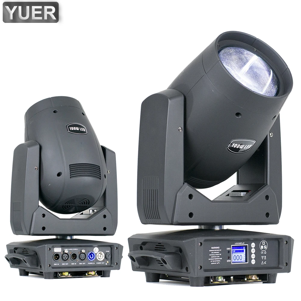 100W LED Lyre Moving Head Light Beam Spot Light For Dj Disco Nightclub Party Projector Gobo Led Moving Head Light Music Wedding