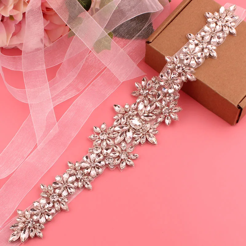 Cintura di strass di cristallo cintura elastica da donna cintura larga decorativa fatta a mano per cappotto da abito accessori per abbigliamento per feste di matrimonio