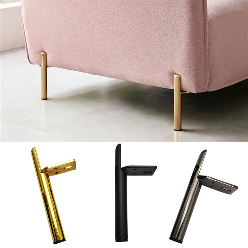 

4Pcs/set Simple Modern Furniture Carving TV Cabinet Seat Sofa hairpin table legs iron legs for table Home Accessories wire legs