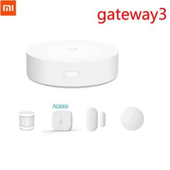 Xiaomi Smart Home Kit Gateway 3 Human Sensor Door Window Sensor Temperature Humidity Sensor Wireless Switches Work for Smart Mi