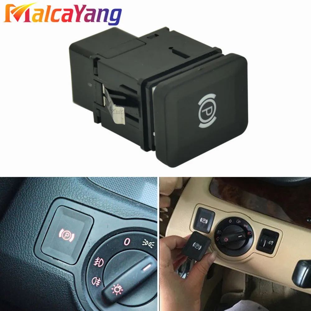 Für VW Passat B6 2006-2009 CC 2008-2011 Elektronische Handbremse Schalter Parkplatz Handbremse Taste 3C 0927225   3C 0927225 C
