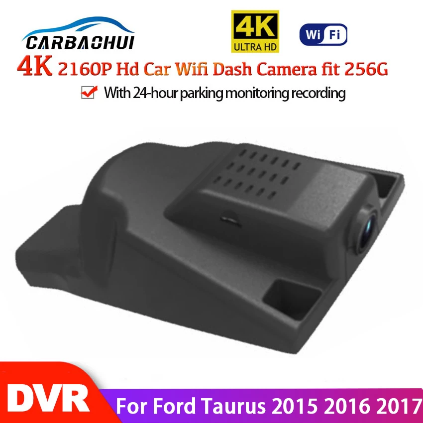 

New ! 4K Car DVR Wifi Video Recorder Dash Cam Camera High quality driving recorder Full HD 2160P For Ford Taurus 2015 2016 2017