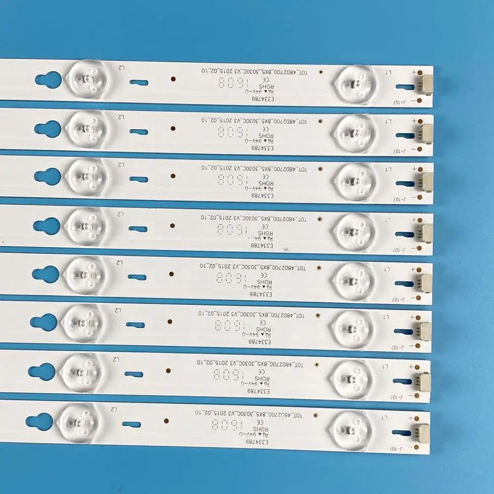 LED الخلفية قطاع مصباح ل TCL B48A558U B48A858U D48A810 L48F3800A 48FS3750TAAA B48A538 48FS3750