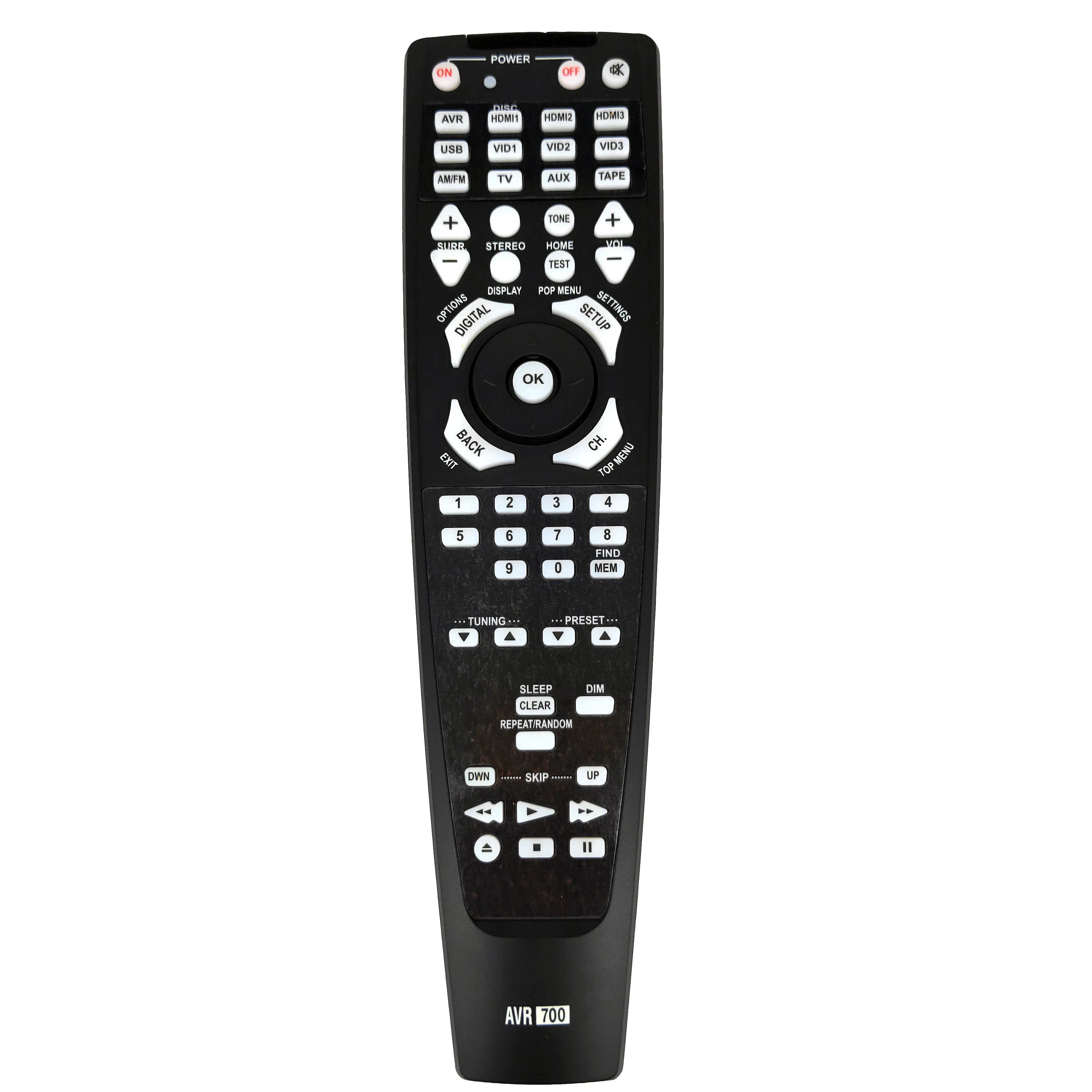 NEW AVR-700 for HARMAN/KARDON AVR700 Audio Receiver Remote control for AVR70, AVR70C CARTAV1600120 Fernbedienung