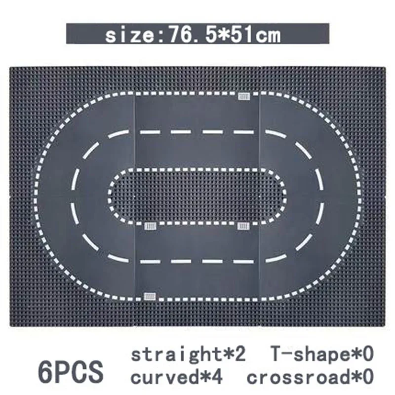 3PCS Klassische Grundplatten Blöcke 32x32 32x16 Punkte Gebäude Grundplatten Ziegel Montage Stadt Straße MOC freunde Stadt Spielzeug – Detail 26