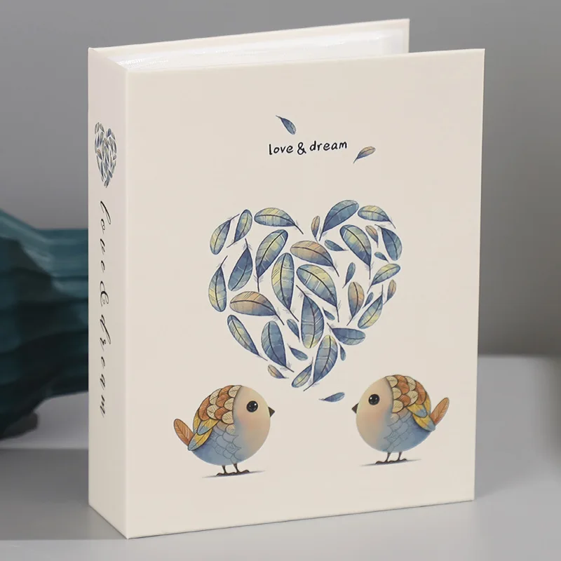 Children Growth Scrapbook Cartoon Printed 2022 New Photo Album 7 Inch Interleaf Type Memory Book 100 Photos Picture Storage Albu