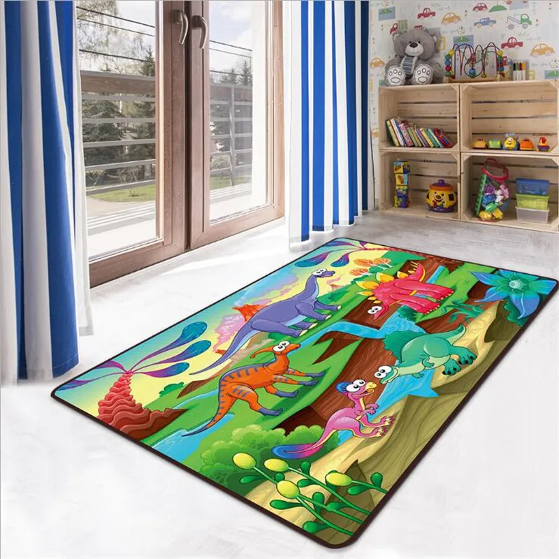 Pig/Rabbit Carpet 3D Printed Carpet Square Anti-Skid Area Floor Mat Rug Non-slip Mat Dining Room Living Soft Carpet 04