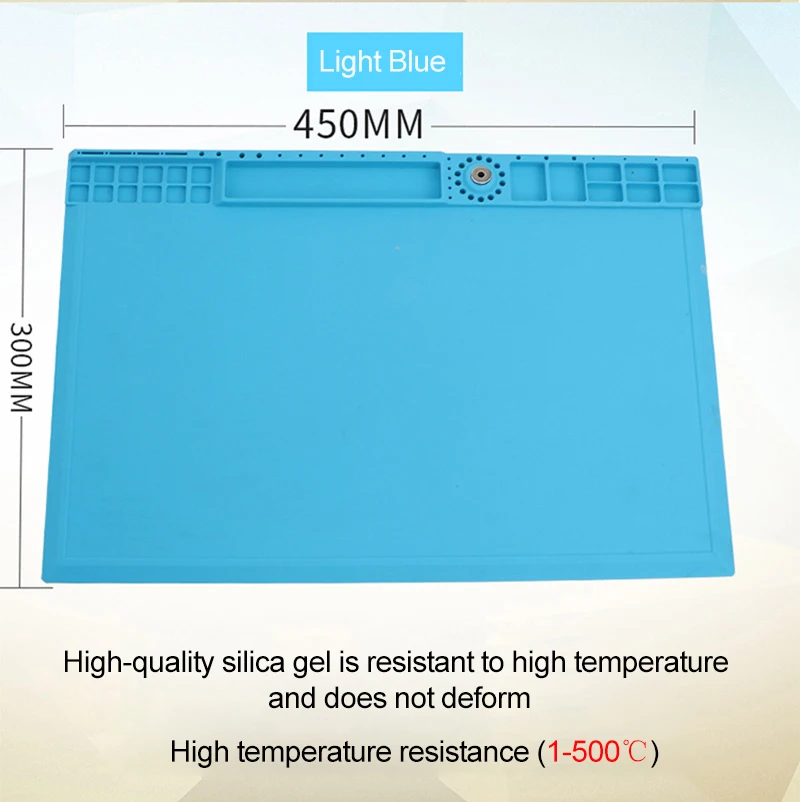 ความร้อนทนซิลิโคนแม่เหล็กความร้อน BGA เชื่อมฉนวนกันความร้อนซ่อม Pad สำหรับสถานี Soldering Rework แพลตฟอร์ม