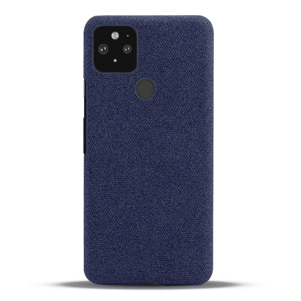 Cloth Cases For Google Pixel 5 Case Slim Retro Cloth Hard Phone Cover For Google Pixel 5 Pixel5 GD1YQ, GTT9 6.0\