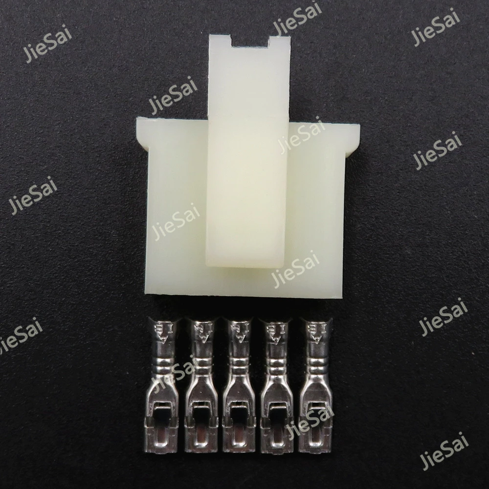 5 Pin Car Connector Unsealed Socket 171971835A 2.8 Series Automotive Modification Electric Wire Cable Adapter