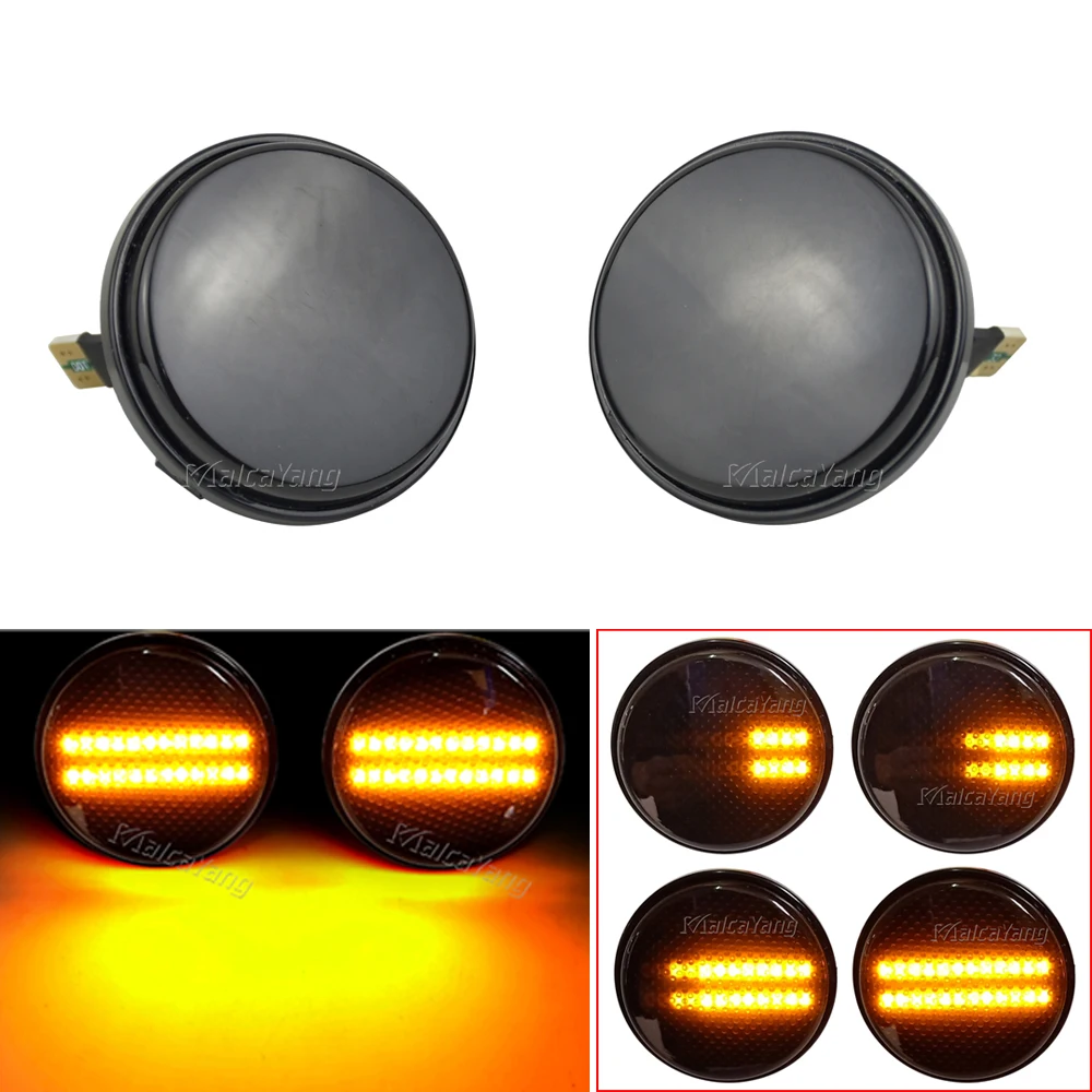 LED Side Marker Turn Signal Light For Mazda MX5 MX-5 MK1 MK2 MK3 Dynamic Repeater Sequential Indicator Lamp Blinker 1989-2015