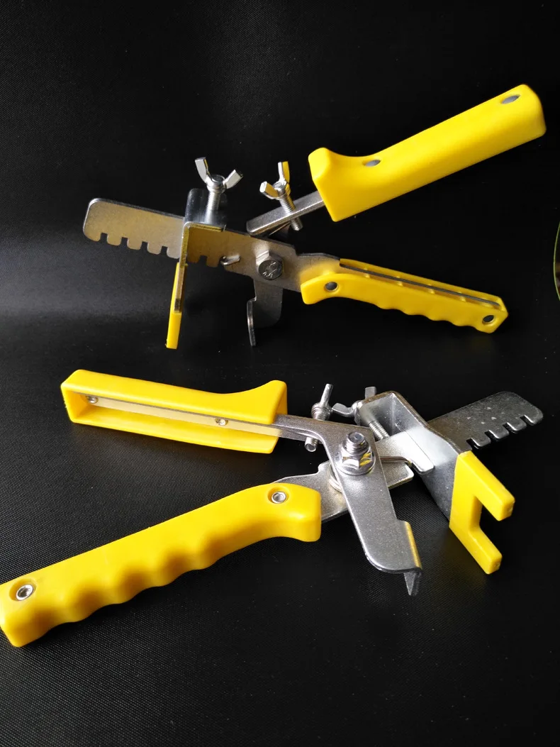 Tile Leveling System Leveler Wall Floor Tiles Locator Tile Installation Tools Plastic Clip Spacers Plier 500 Clips+200 Wedges