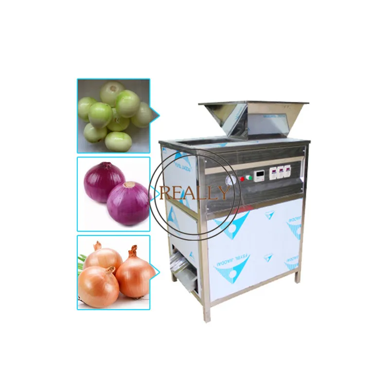 Capacity 300kg/h Industrial Electric Automatic Onion Skin Peeler Onion Peeling Machine