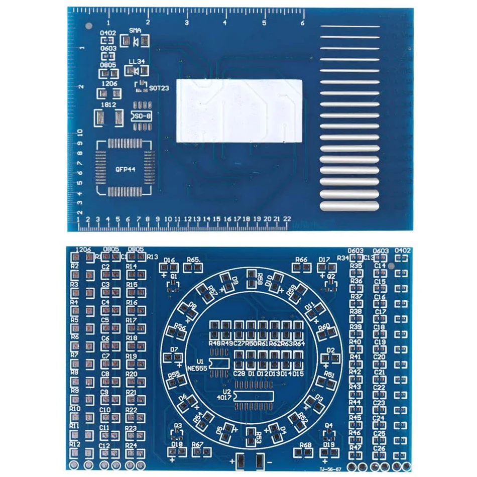 DIY Kit Learning Training Suite SMD LED Welding Practice Soldering Skill Training Board