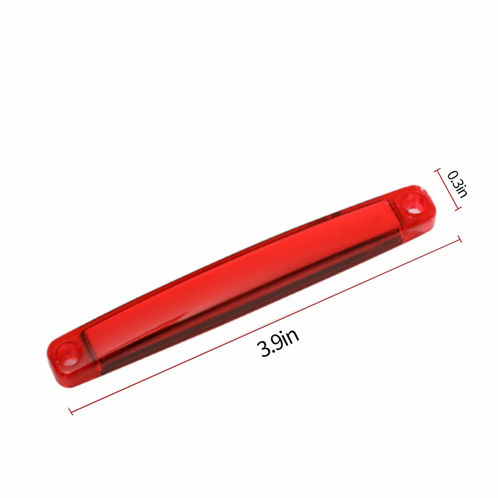 10PCS Side Marker Light 12v 24v LED Truck Lighting Parking Side Lights Orange Marker Lamps Trailer Truck Marker Lights