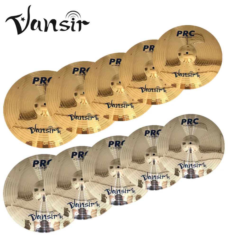 Vansir PRC Series High Grade Polishing Alloy Cymbal Sets 5pcs 14