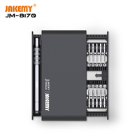 21 in 1 JAKEMY Screwdriver Set Precision Magnetic Screwdriver Bits Kit for iPhone iPad Mobile Phone Repair Tools With Handle