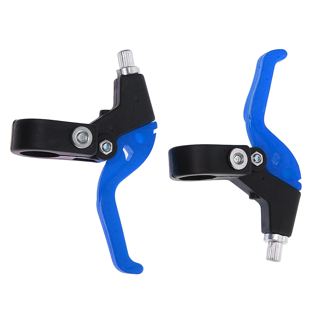 Children Kids Universal Lightweight Twin Bicycle Bike Brake Levers Set Black