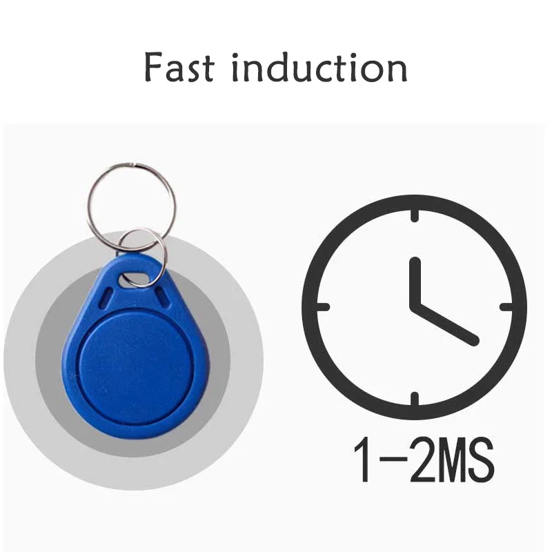 5/10 Buah Rfid Chip Pintar Token Fuid Anti-perisai Tag 13.56Mhz Clone Badge Nfc Copier One-Time Writer Programmer Keychain