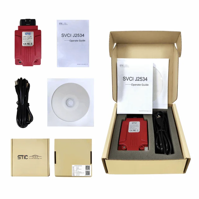 

SVCI J2534 VNCI MF J2534 IDS V127 OBD2 Diagnostic Tool Support Online Module Programming Better than VCM2