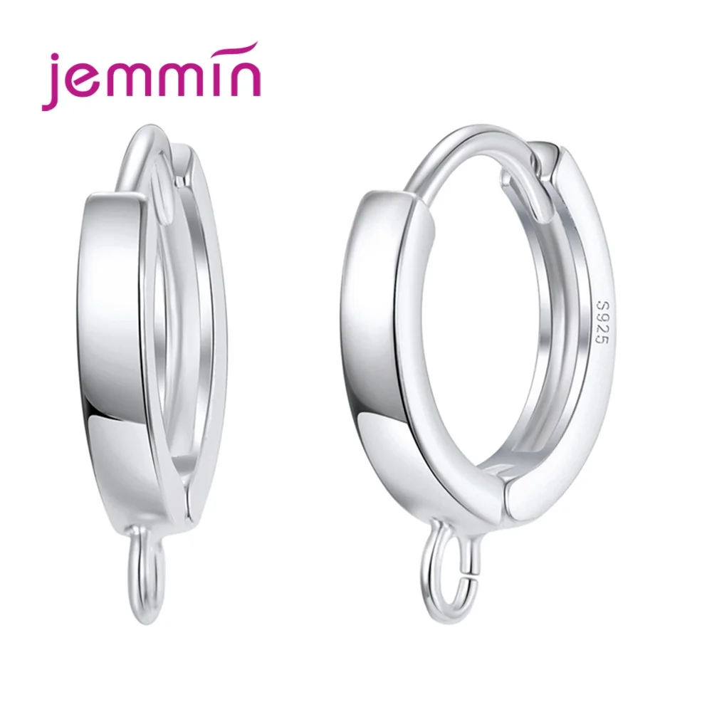 

New Arrival 925 Silver Hoop Earrings For Women Party Fashion Jewelry Easy-hoop Classic Style Super Nice Wholesale