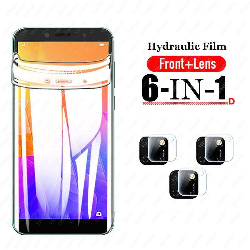 Hydrogel Film for Huawei Y5P Camera Screen Protector for Huawei Y 5P 5 P P5y Huawe Huwei Y5P DRA-LX9 Lens Glass Protective Film